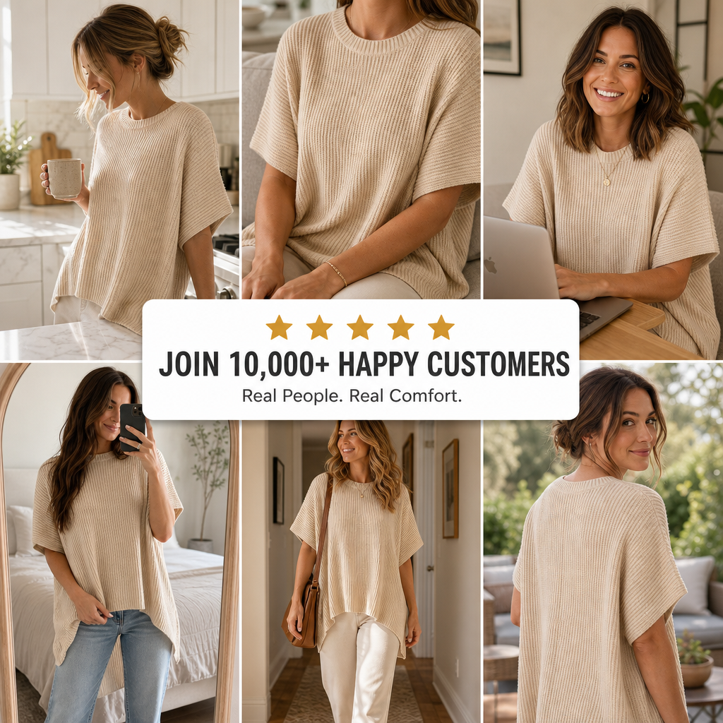 Laurel™ Oversized Knit Top