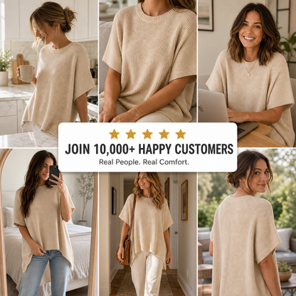 Laurel™ Oversized Knit Top