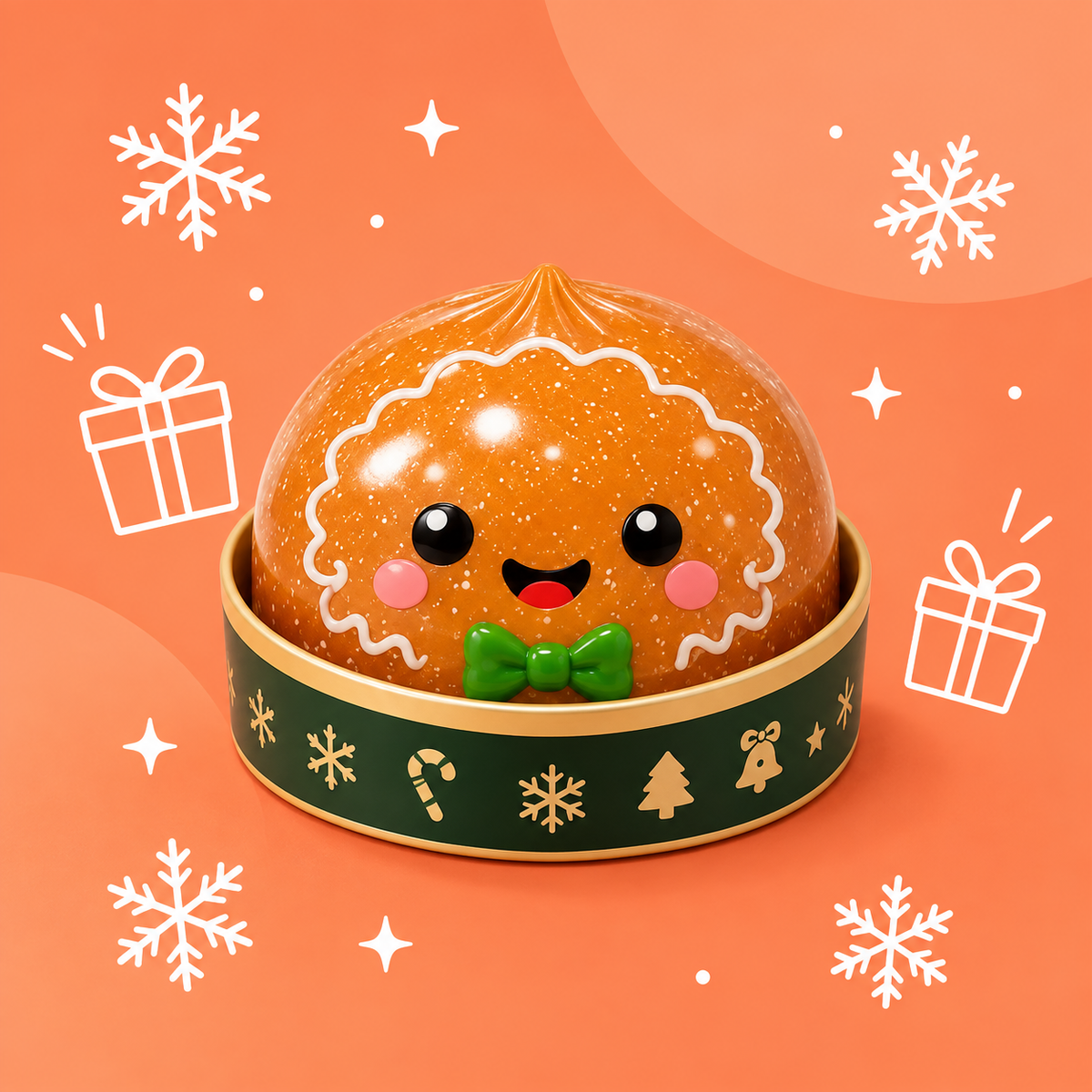 Christmas Dumpling Squishy Pals