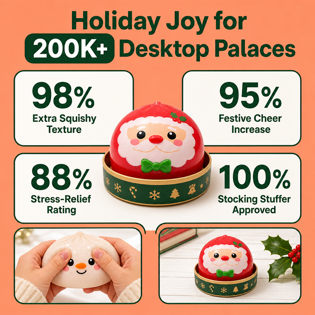 Christmas Dumpling Squishy Pals