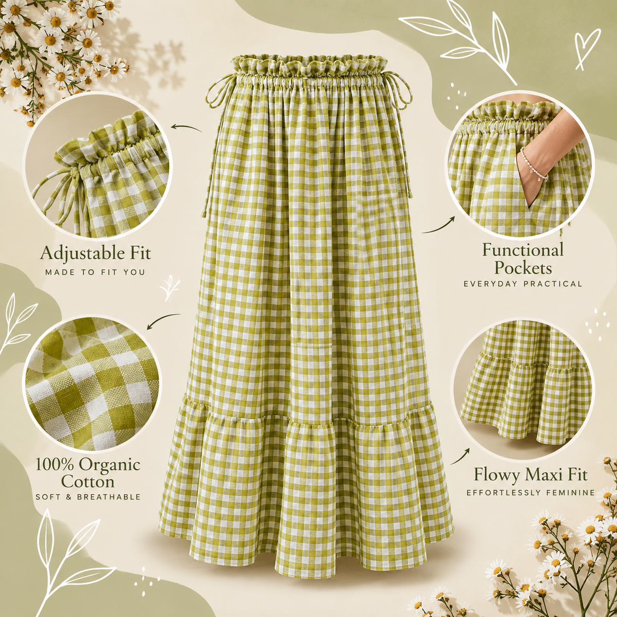 Laurel™ Adjustable Maxi Skirt
