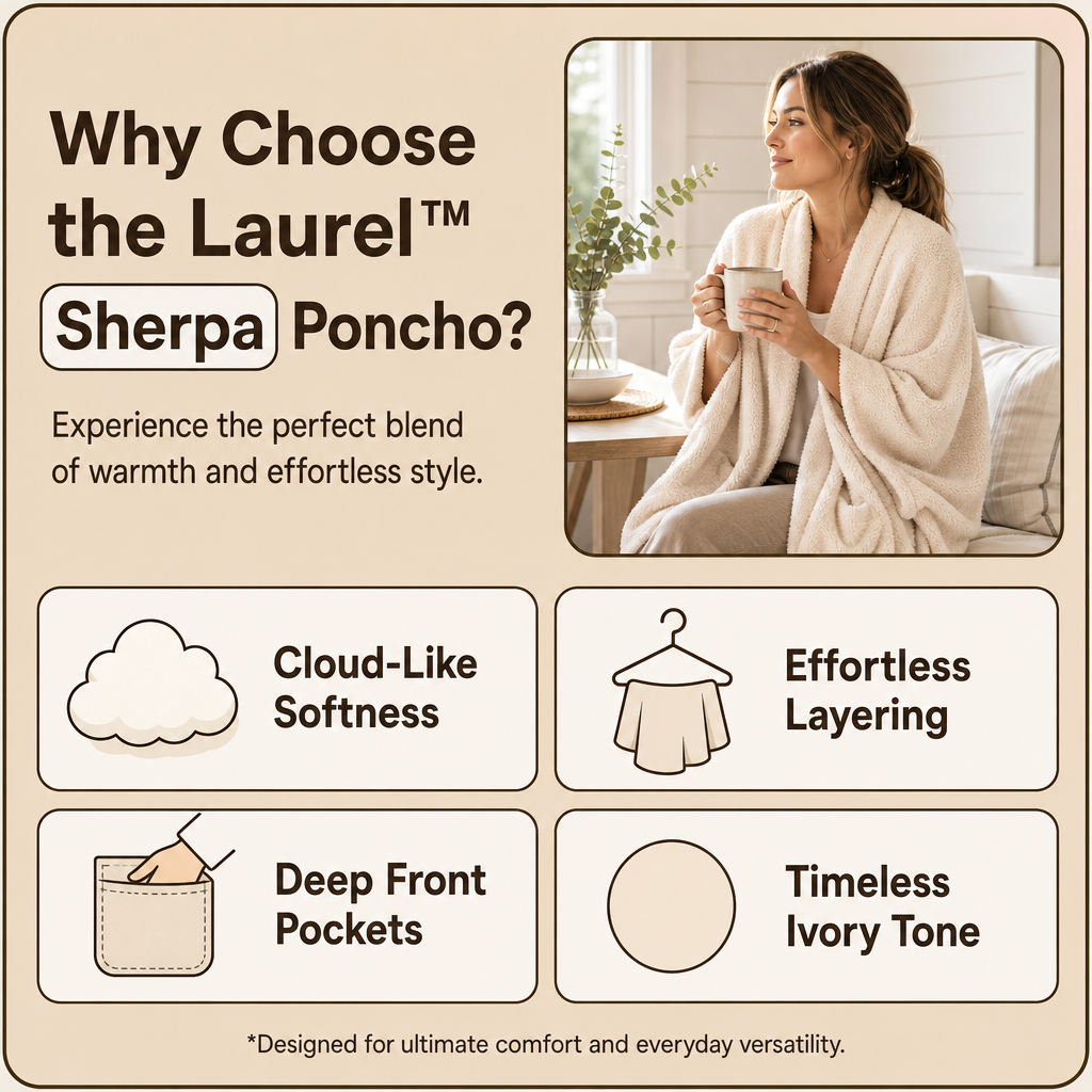 Laurel™ Sherpa Poncho